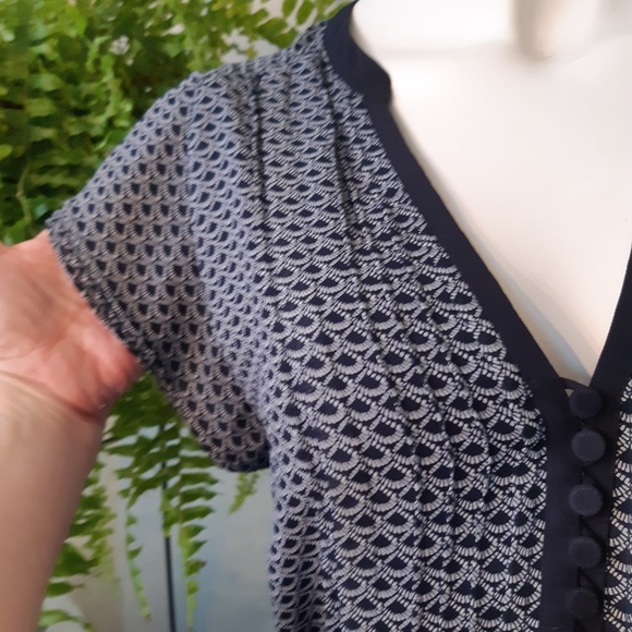 Gorgeous H&M Blue and White Dress - Picture 3 of 8